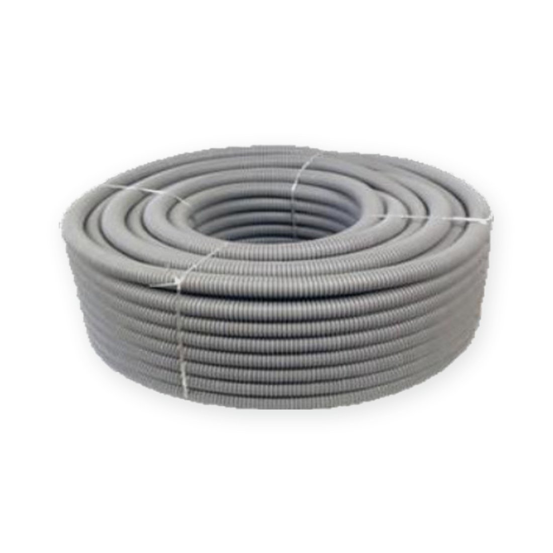 Eletroduto corrugado extra reforçado cinza 3/4 pol. 25 m