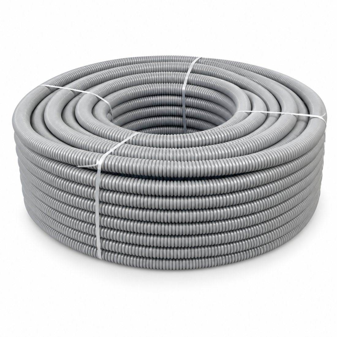 Eletroduto corrugado leve cinza 3/4 pol. 25 m