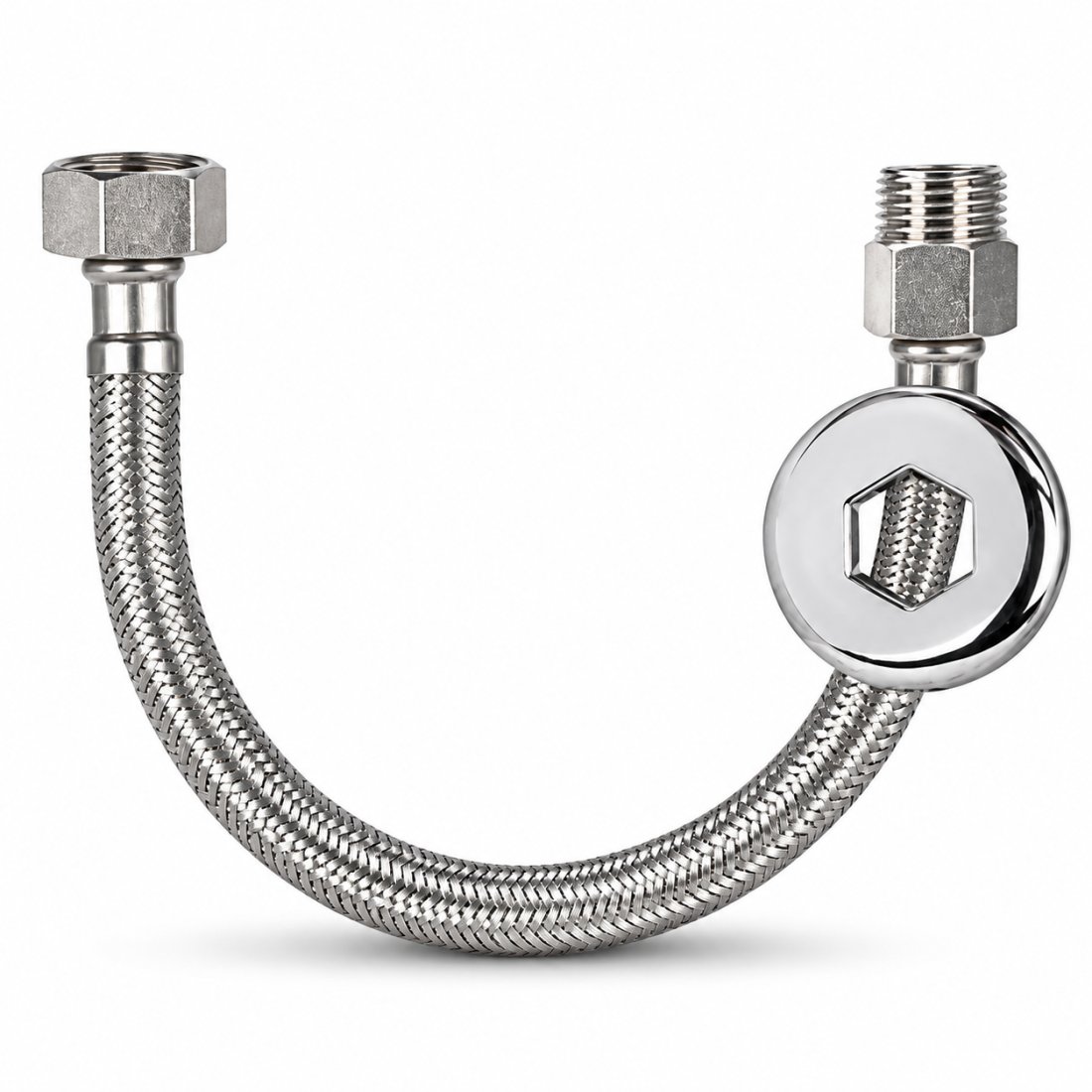 Engate flexível trançado inox Ferjá 30 cm