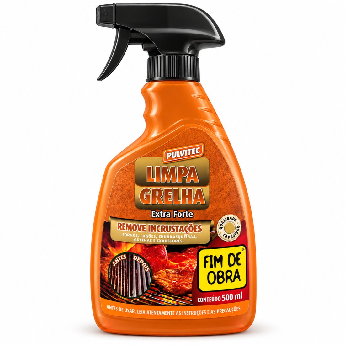 Limpa Grelha Fim de Obra spray 500 ml