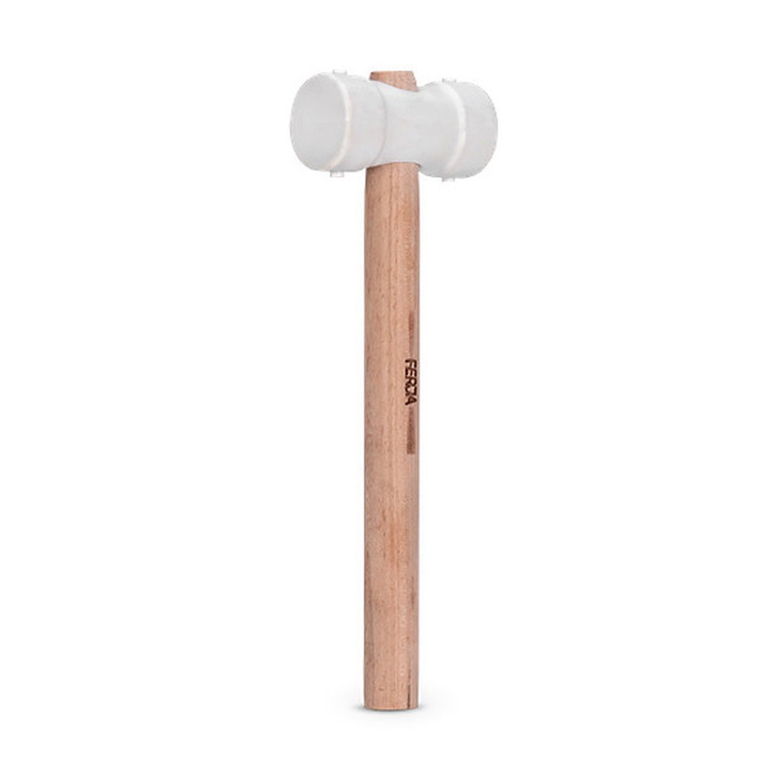 Martelo de borracha branco Ferjá 40 mm